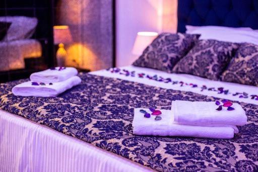 Posteľ alebo postele v izbe v ubytovaní Luxury Apartment Spalato 2
