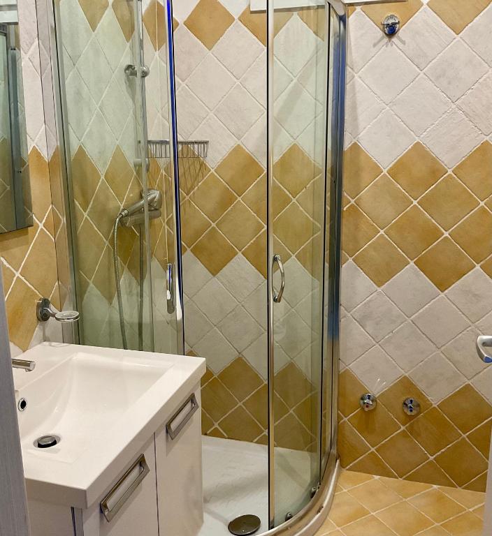 Koupelna v ubytování Salento Sottovento Luxury BeB