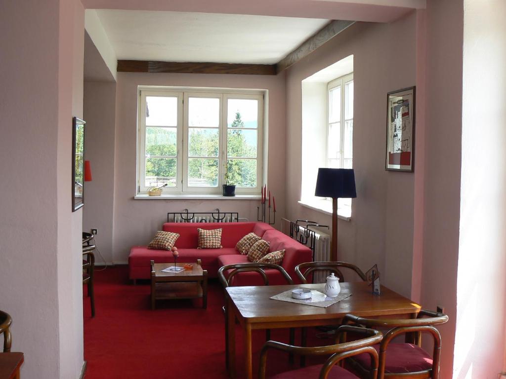 Posezení v ubytování Hotel Tanecnica