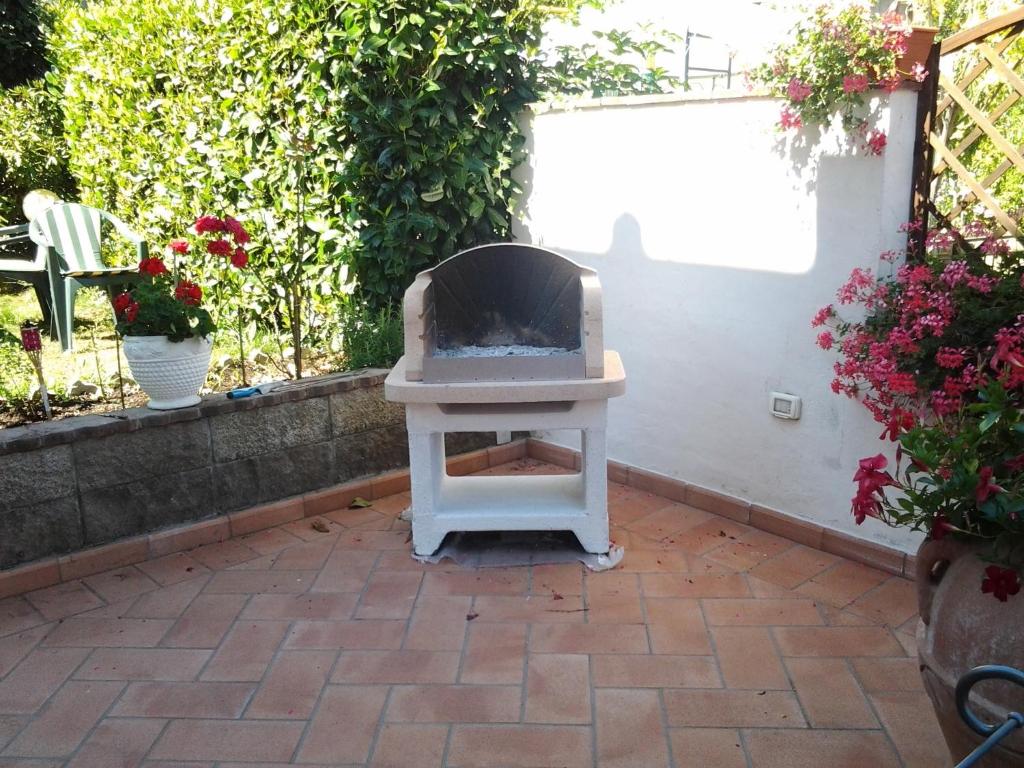 Vonkajšia záhrada v ubytovaní La terrazza di Elena