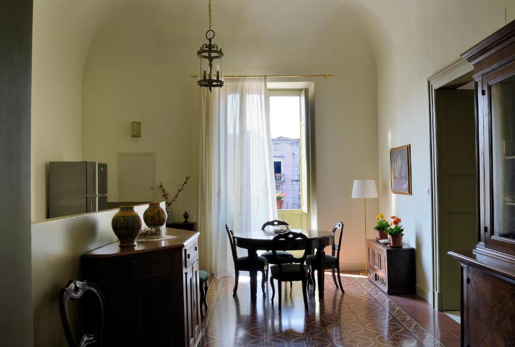 A seating area at Don Giovanni Charme Apartment