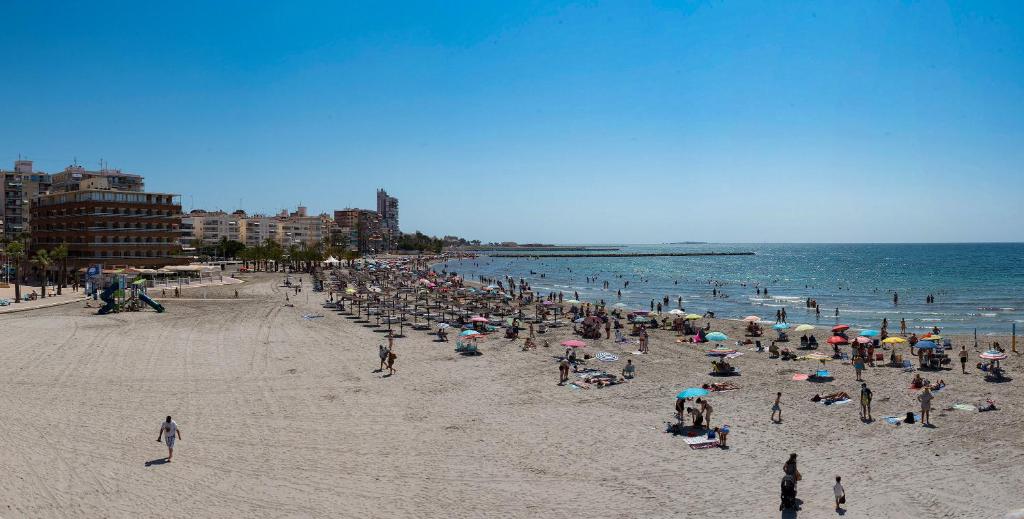 A beach at or near the holiday home