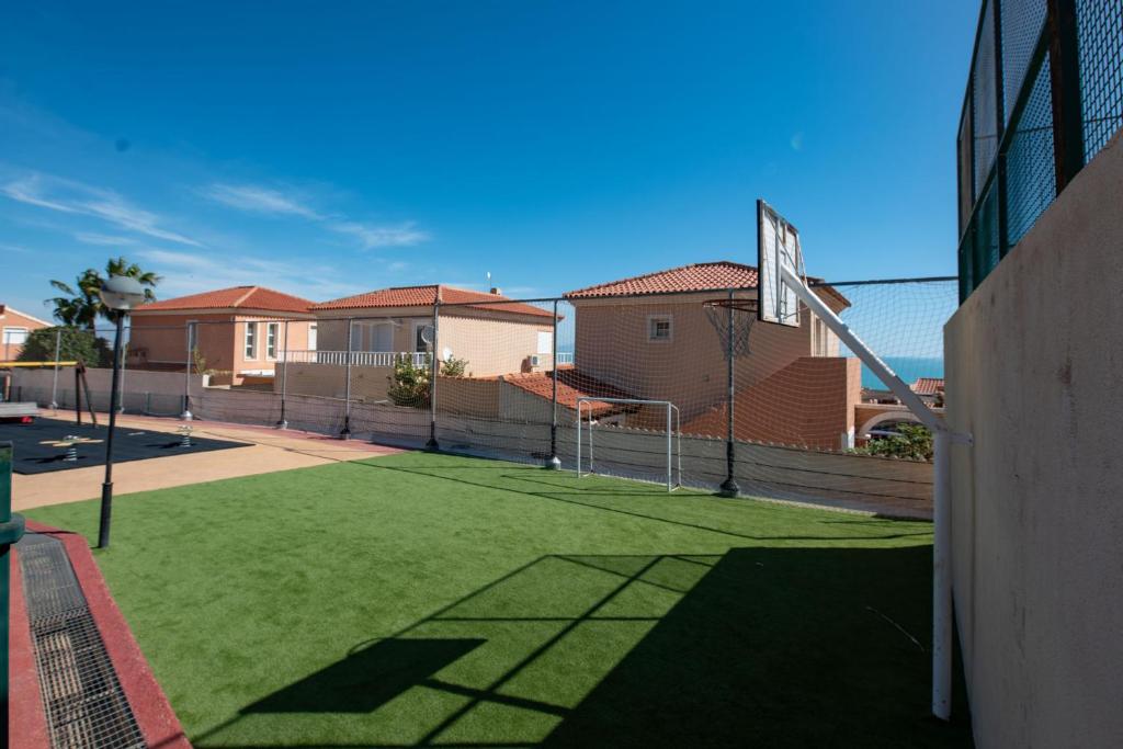 The building in which the holiday home is located