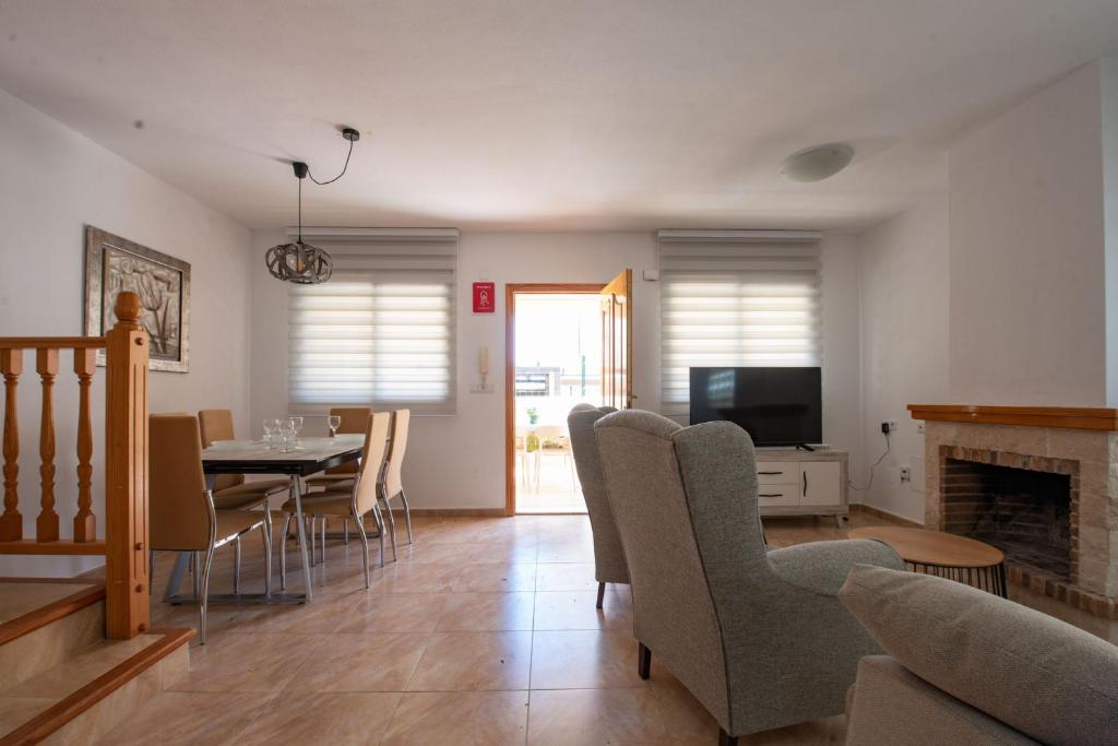 A seating area at Holiday beach Gran Alacant