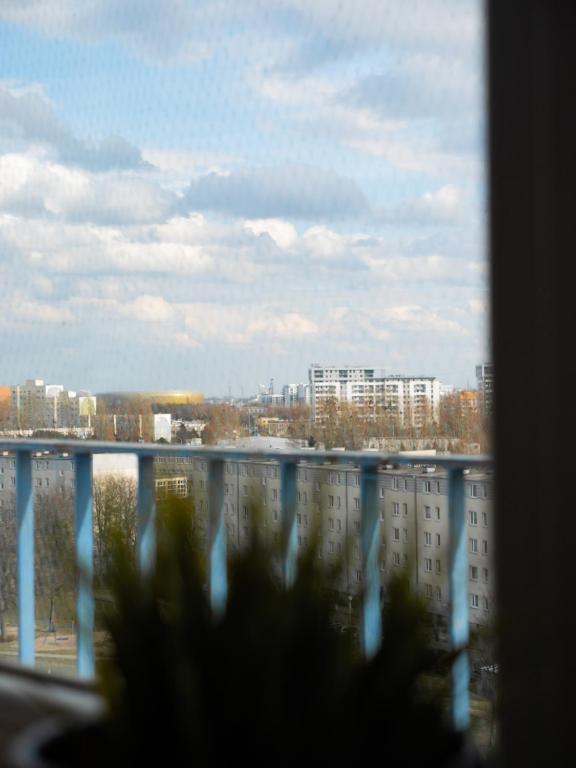 Výhled na řeku, která protéká v blízkosti apartmánu