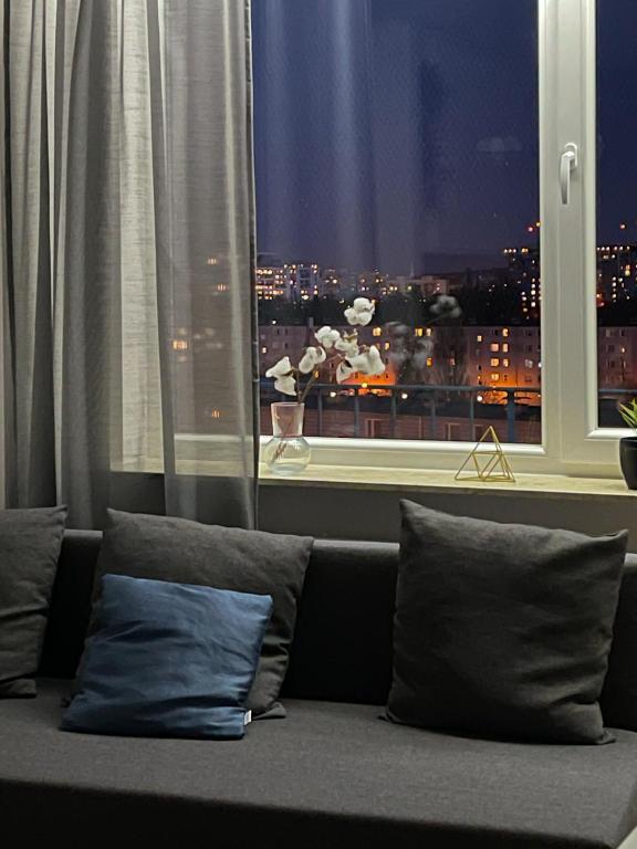 Posezení v ubytování Coco Apartments Kołobrzeska 42