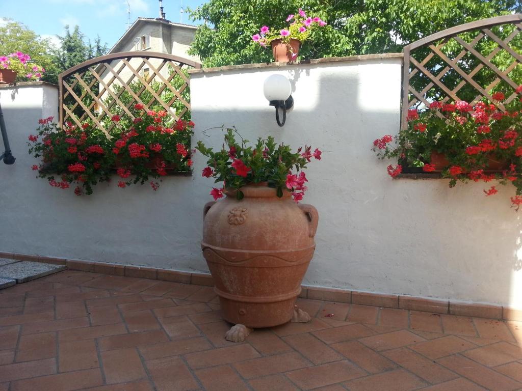 Vonkajšia záhrada v ubytovaní La terrazza di Elena