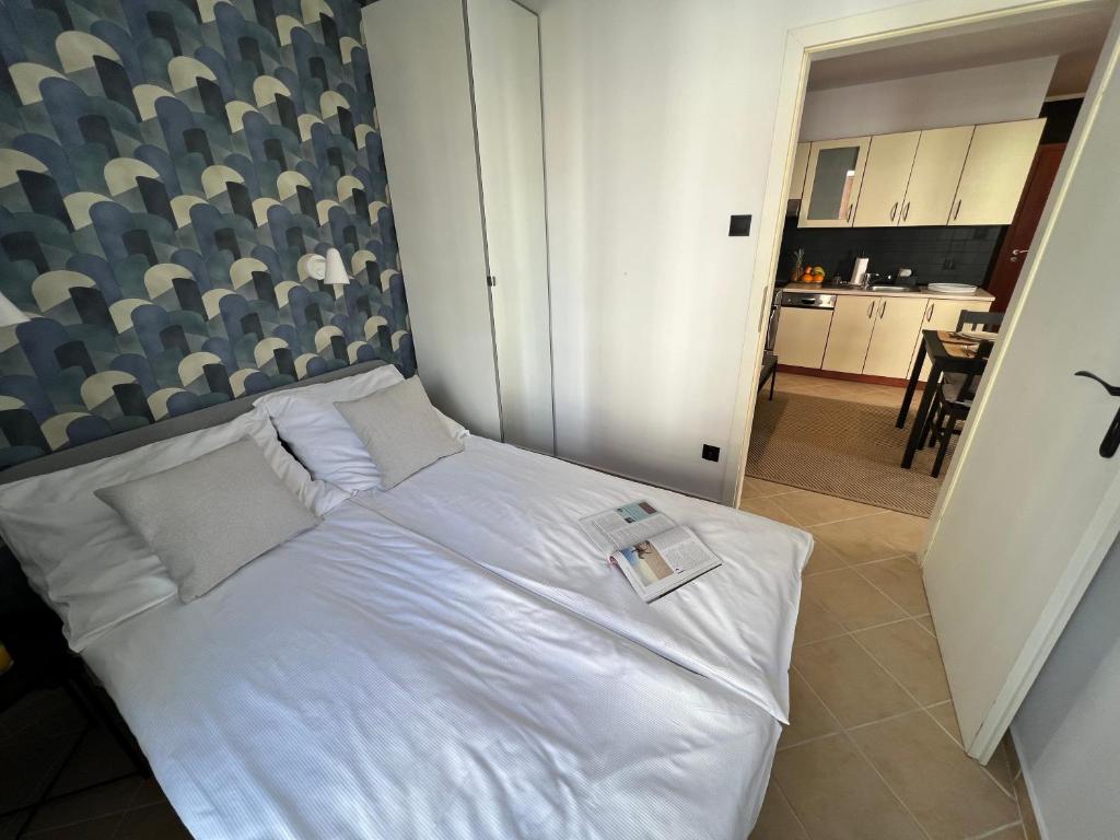 Postel nebo postele na pokoji v ubytování Apartament Przy Plaży PROMENADA Świnoujście
