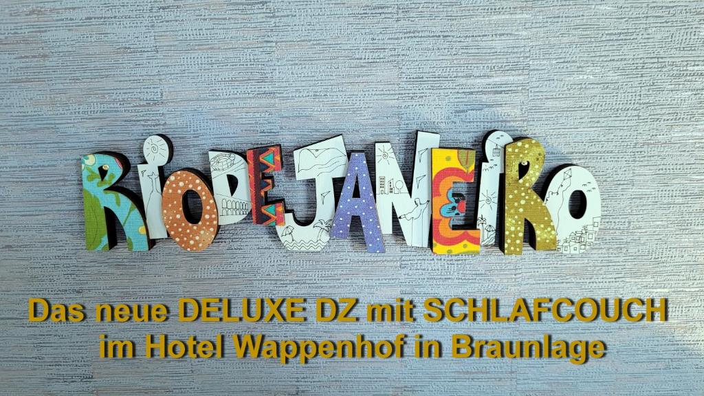 Certifikát, hodnocení, plakát nebo jiný dokument vystavený v ubytování Hotel Wappenhof