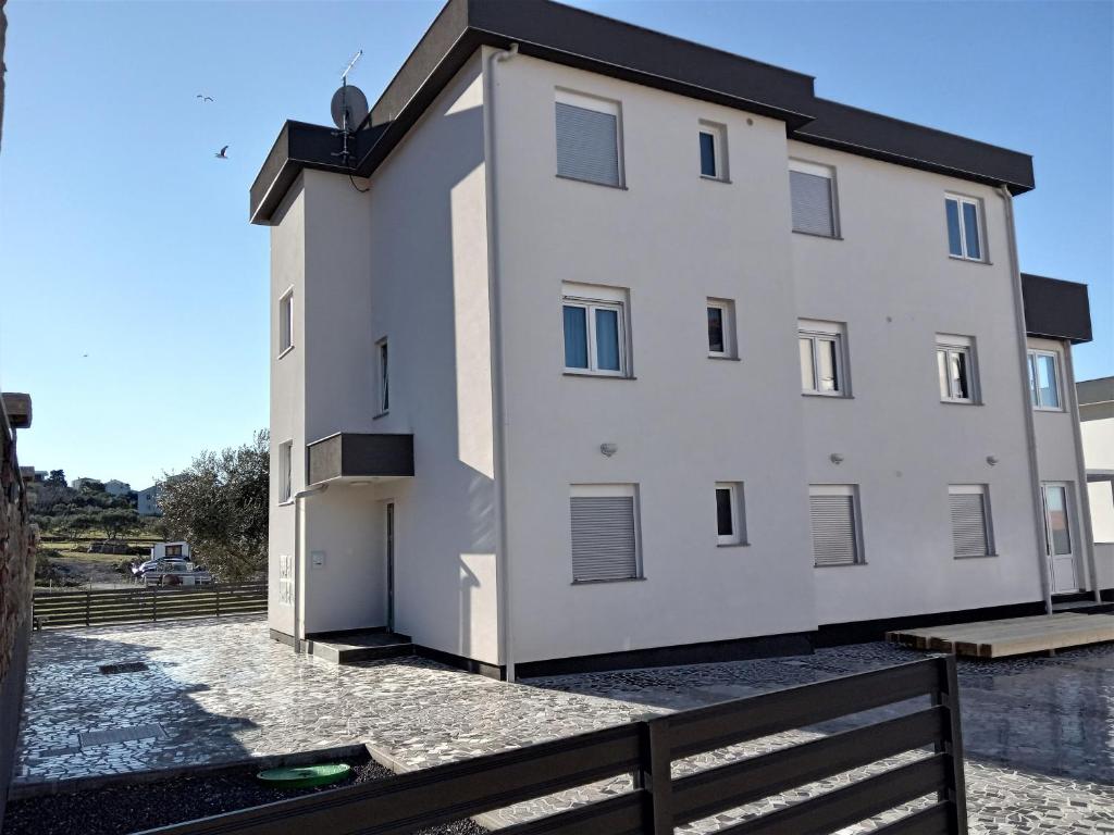 Budynek, w którym mieści się apartament