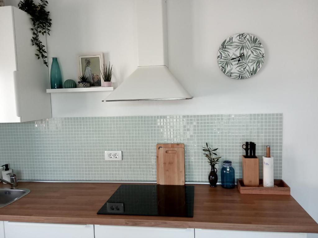 Kuchnia lub aneks kuchenny w obiekcie Apartment Ivetka