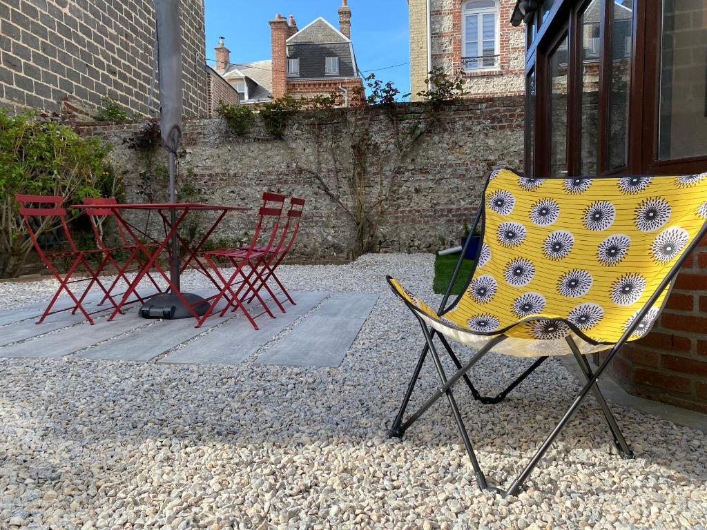 Charme dans villa, cœur d’Etretat, 200 m de la mer - Apartamento De Una Habitación