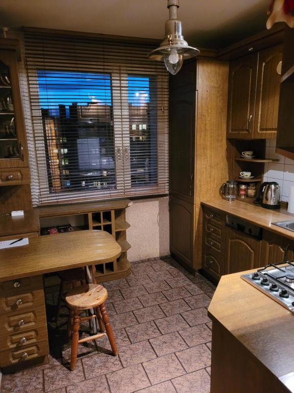 Kuchyňa alebo kuchynka v ubytovaní Apartament Palisadowa