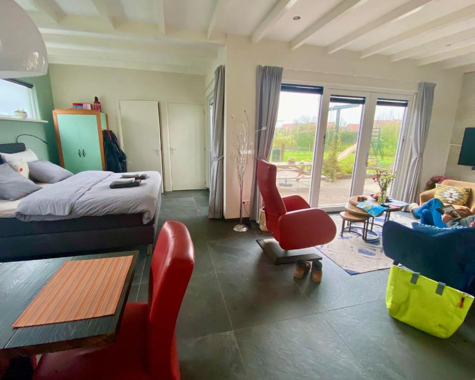 Posezení v ubytování B&B WELKOM Zierikzee