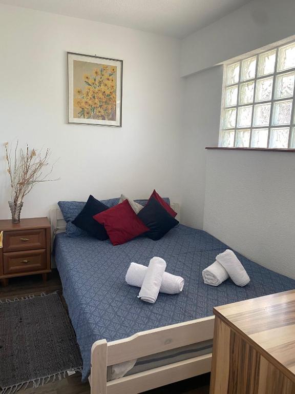 Posteľ alebo postele v izbe v ubytovaní Studio apartment Elsa