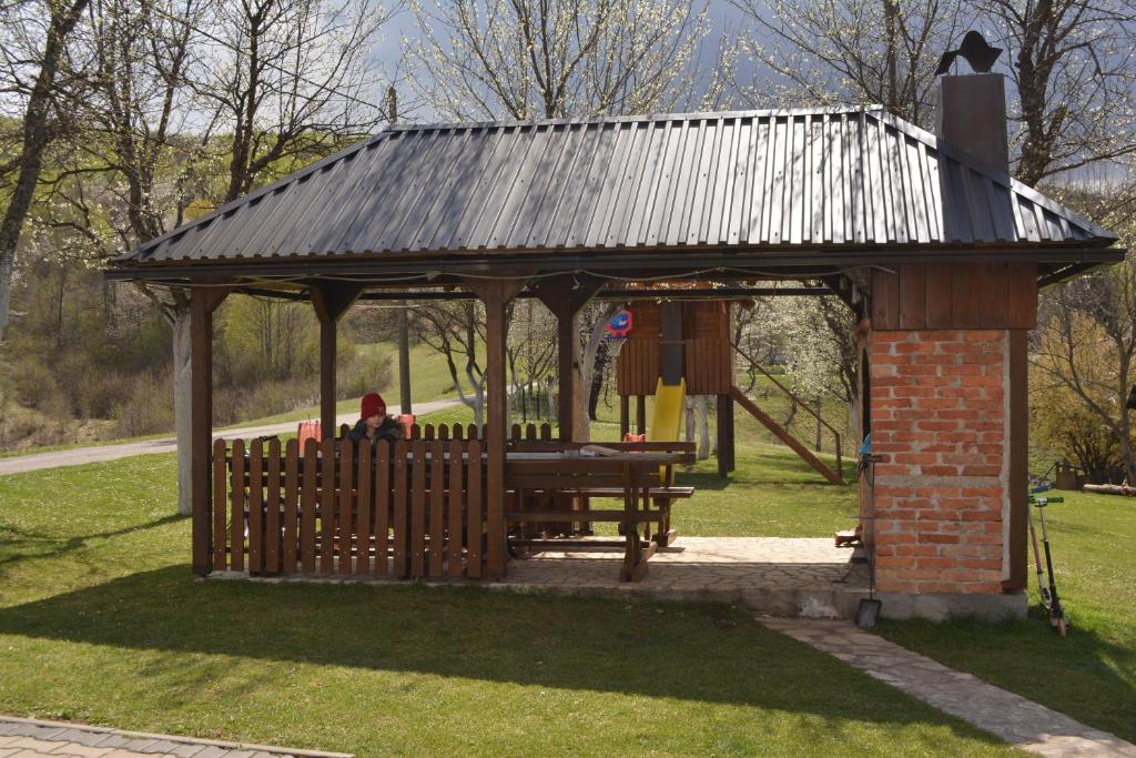 Zahrada ubytování Guesthouse Andja