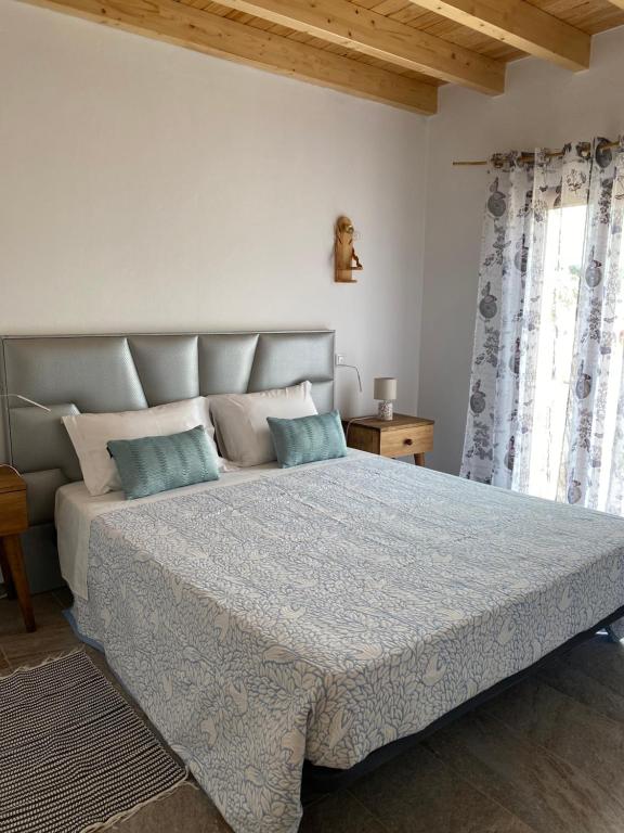 Postel nebo postele na pokoji v ubytování Quinta das Aguas