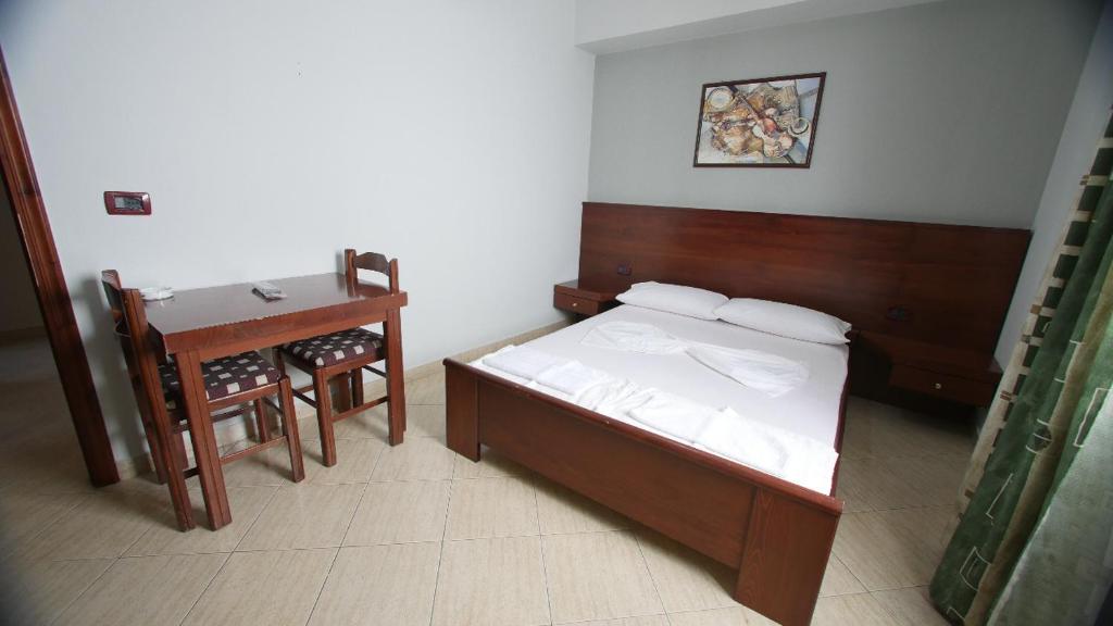 Postel nebo postele na pokoji v ubytování Hotel Venera