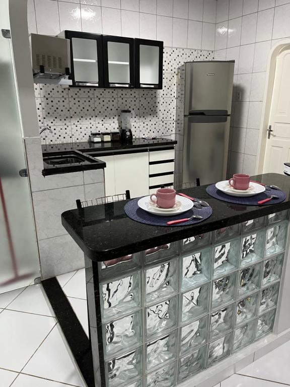 A cozinha ou kitchenette de Apartamento em Boa Vista