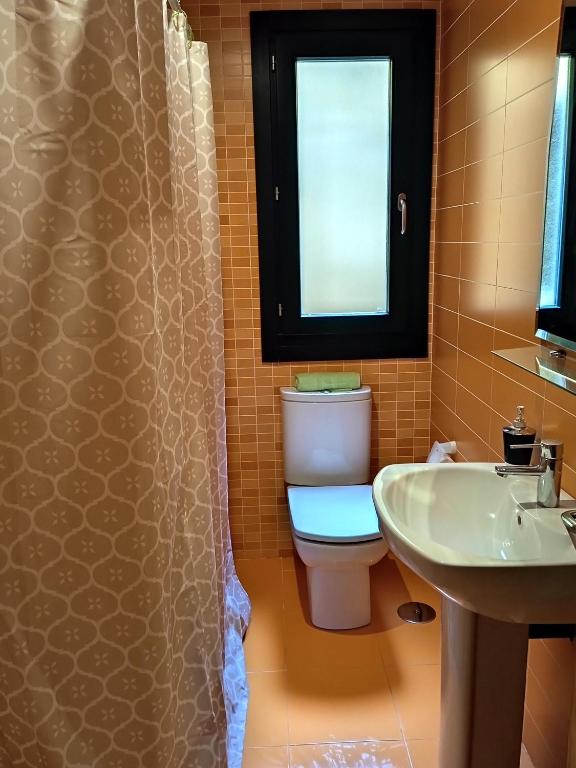 Koupelna v ubytování Apartamento CENTRO HISTÓRICO