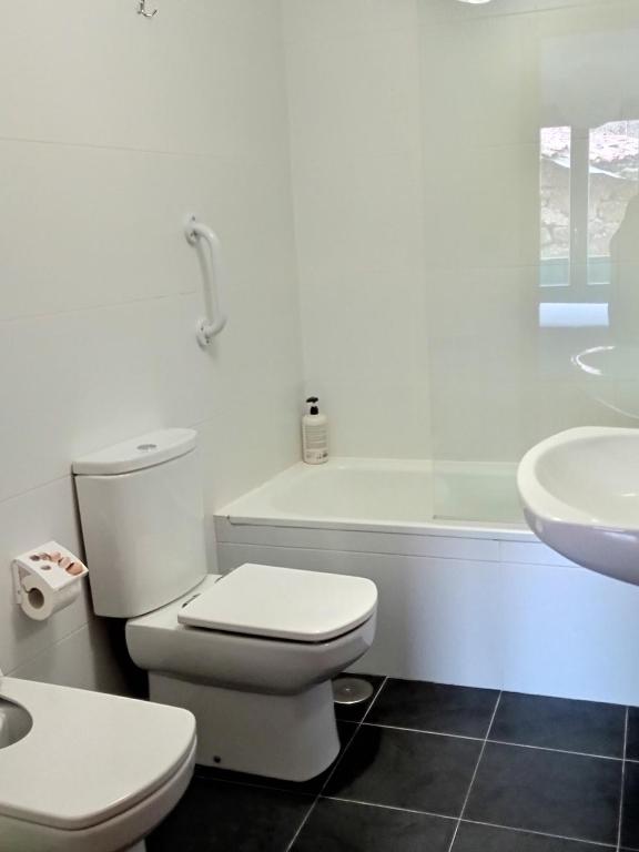Koupelna v ubytování Apartamento CENTRO HISTÓRICO