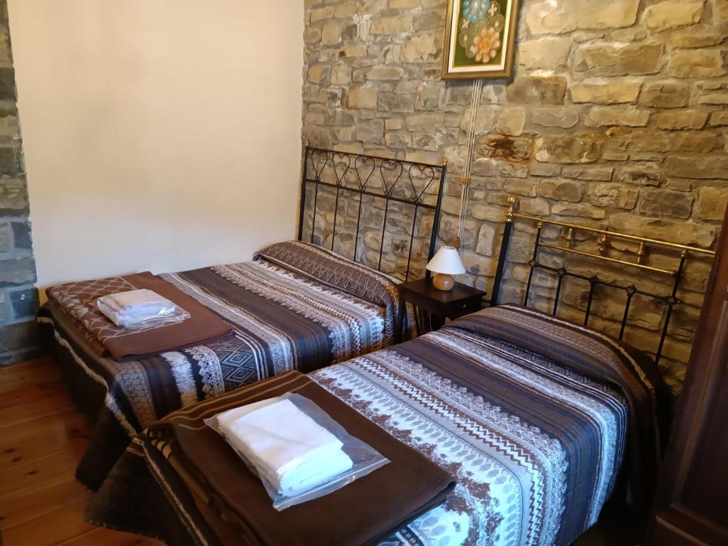 Postel nebo postele na pokoji v ubytování Casa Gely