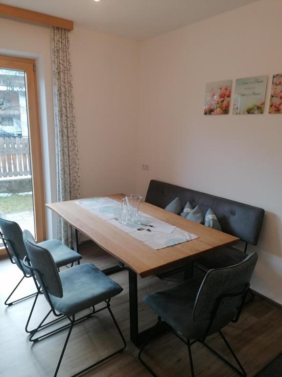 Posezení v ubytování Ferienhaus Stoanerhof