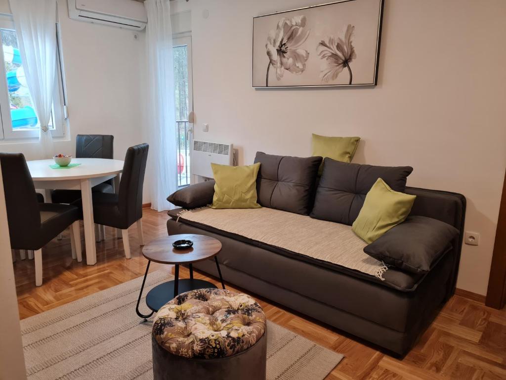 Posezení v ubytování Apartman TIM LUX 2
