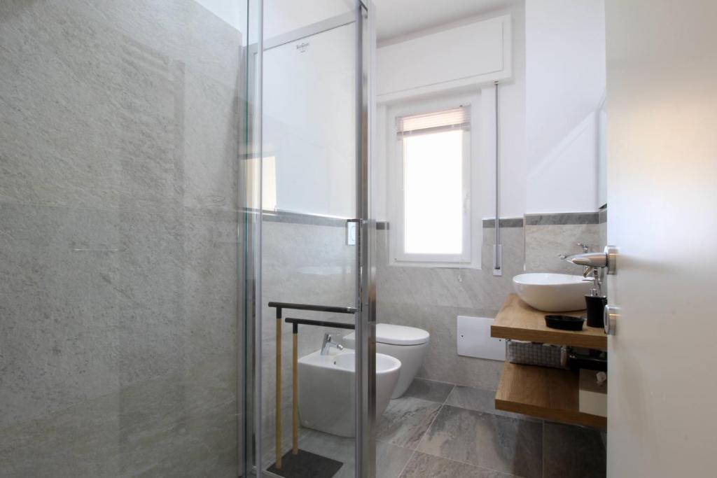 Kúpeľňa v ubytovaní Interno 19