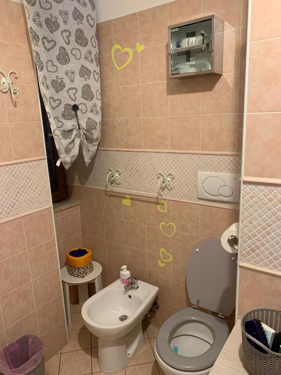 A bathroom at Casetta