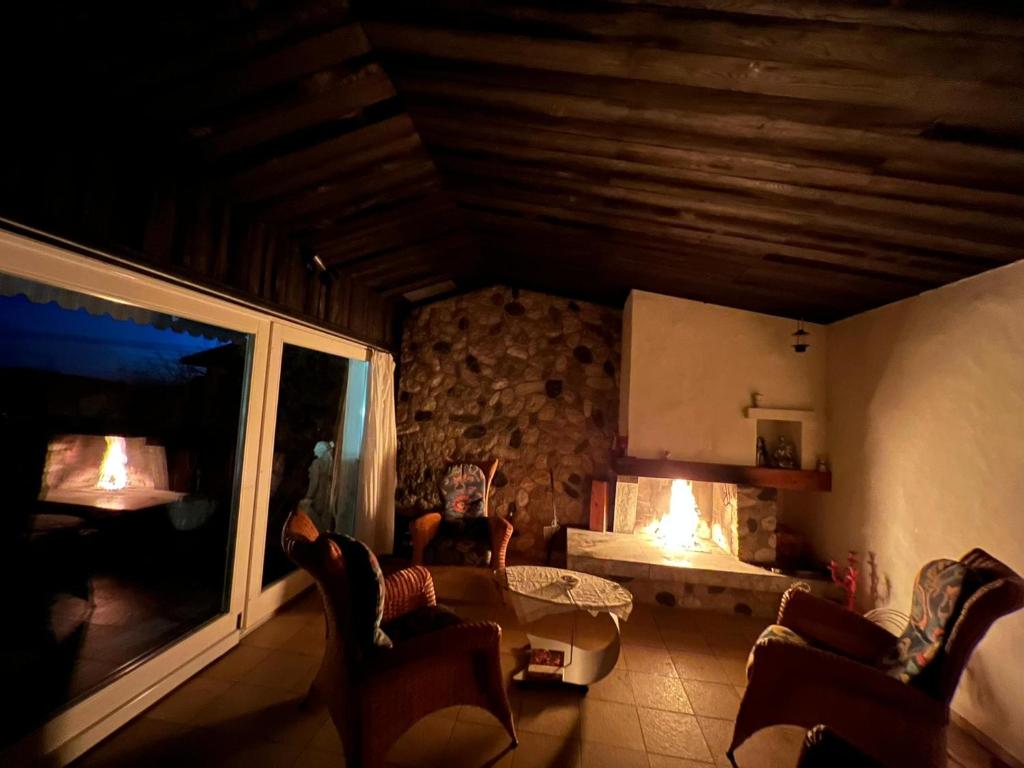 Posezení v ubytování Retreat Lodge Schürmatt -Leben wie SchweizerInnen