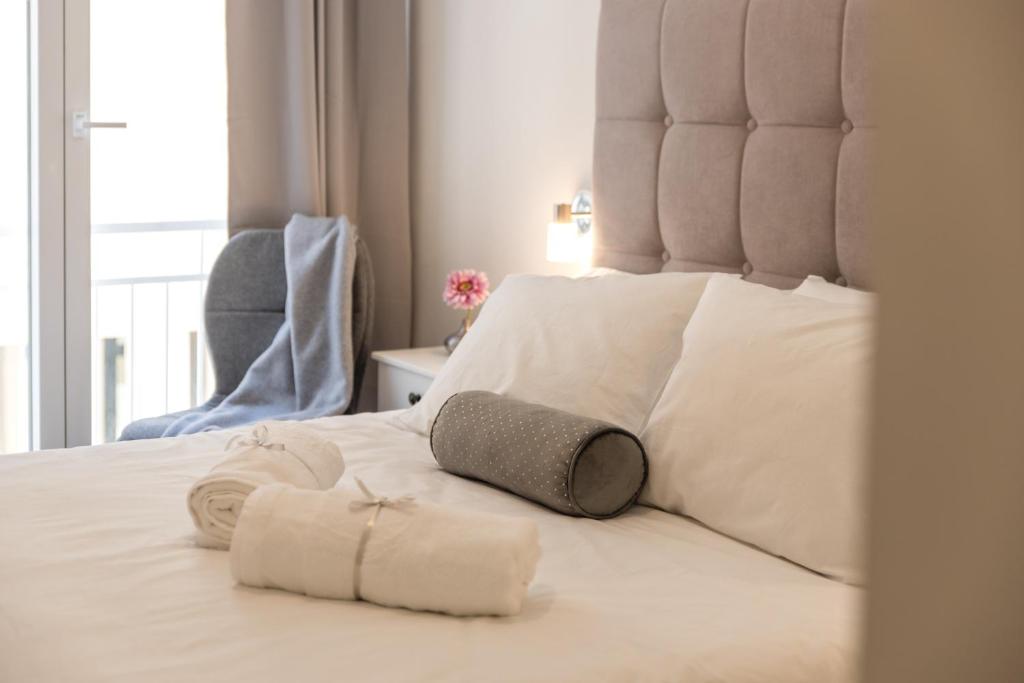 Posteľ alebo postele v izbe v ubytovaní The Perfect Room Zadar