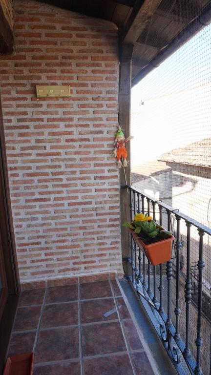 Balkón nebo terasa v ubytování Casa Rural AKIMEQUEDU