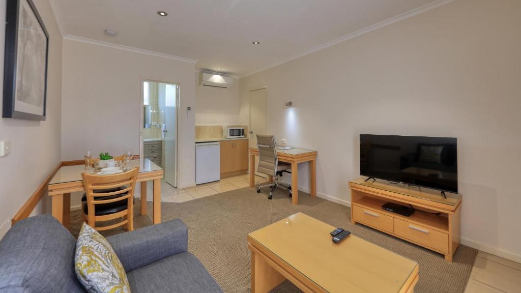 Kuchyň nebo kuchyňský kout v ubytování Quality Inn Swan Hill