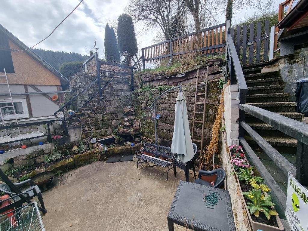 Zahrada ubytování Ferienwohnung TAL-ECK