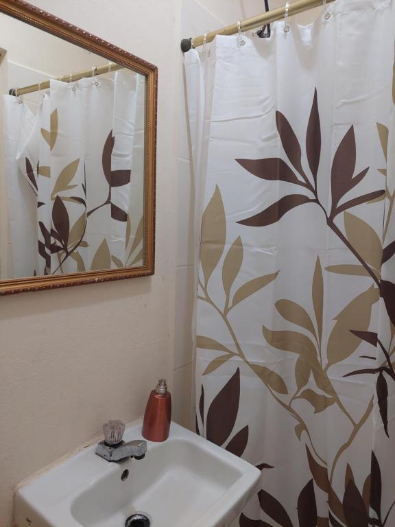 Koupelna v ubytování Habitación Privada No 1 Residencial Villa de las Hadas Zona Sur