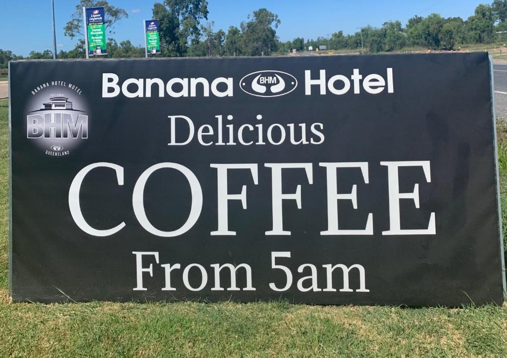 Certifikát, hodnocení, plakát nebo jiný dokument vystavený v ubytování Banana Hotel Motel