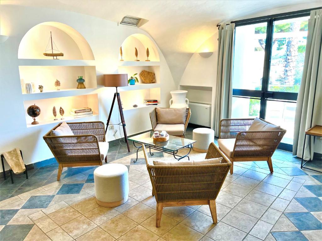 Posezení v ubytování Hotel Gajeta