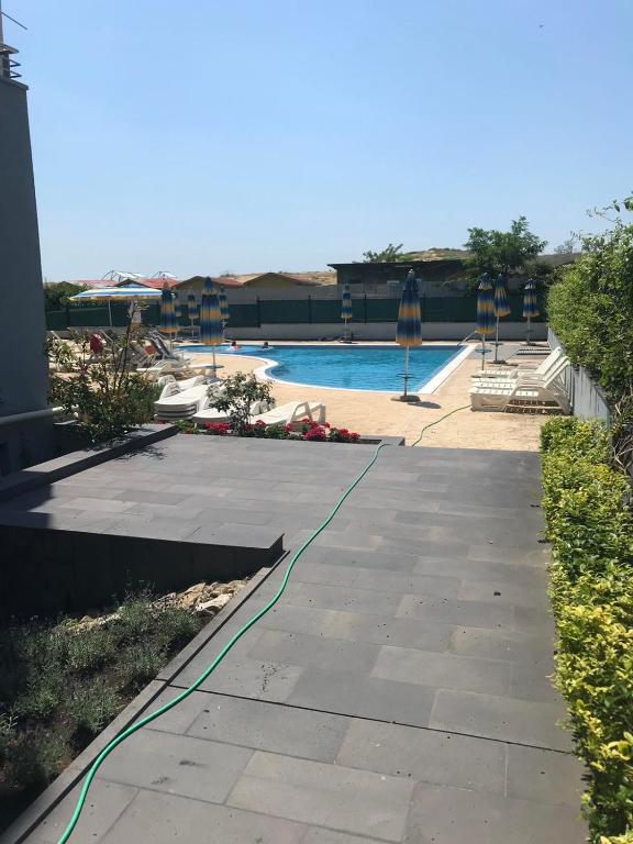 The swimming pool at or close to EM Kristal Beach Nesebar