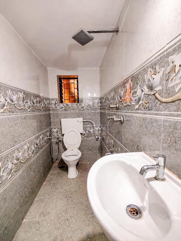 Koupelna v ubytování Hotel OakWood Baga