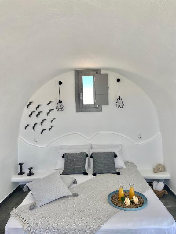 Letto o letti in una camera di Aeron Suites
