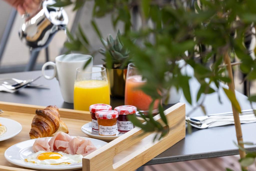 Frukostalternativ f&ouml;r g&auml;ster p&aring; Dream H&ocirc;tel Op&eacute;ra &amp; Spa