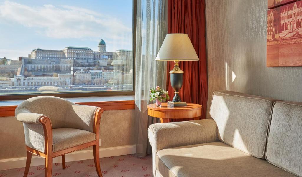 Posezení v ubytování InterContinental Budapest by IHG