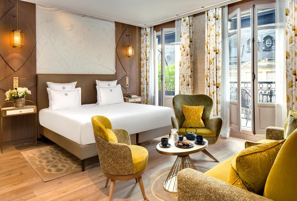 La Demeure Montaigne room