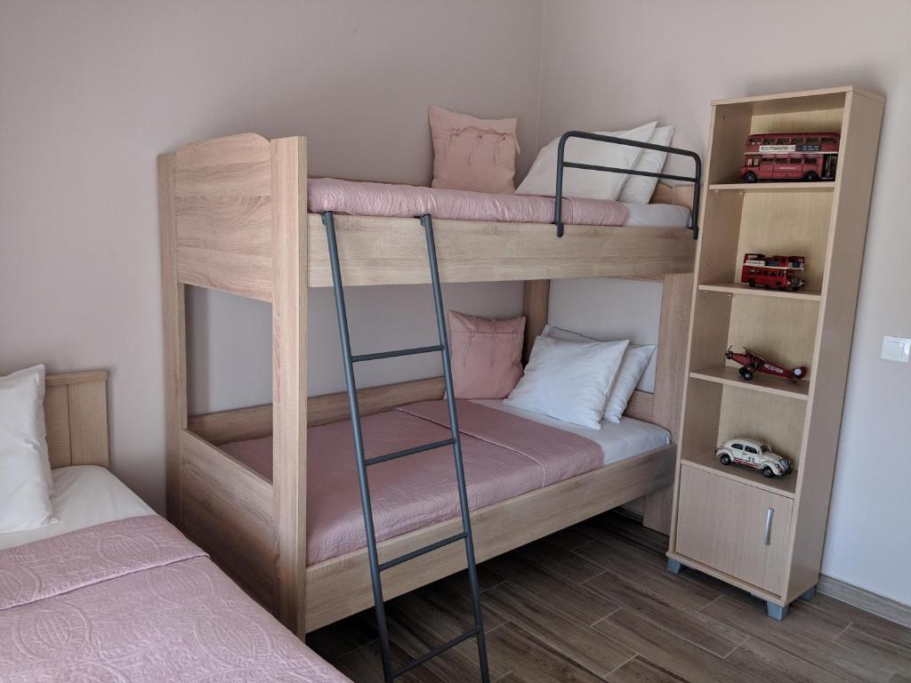 Postel nebo postele na pokoji v ubytování Pietra di Luna 1