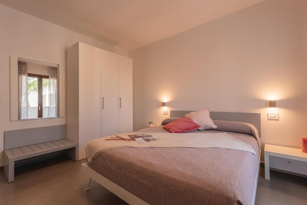 Postel nebo postele na pokoji v ubytování I GELSI B&B