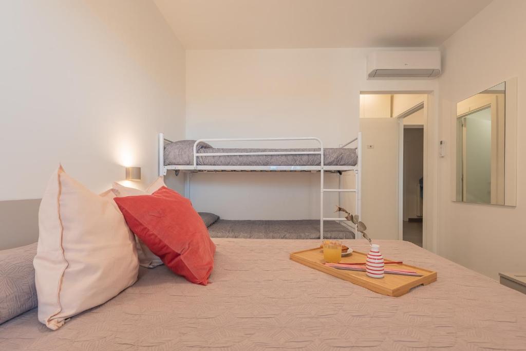 Postel nebo postele na pokoji v ubytování I GELSI B&B