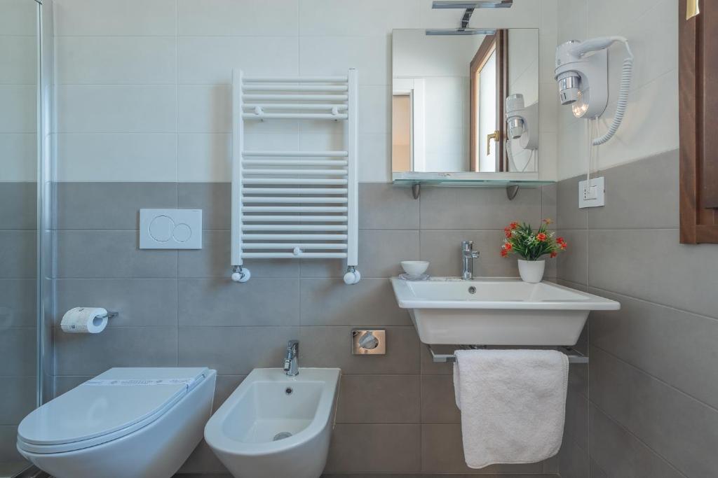 Koupelna v ubytování I GELSI B&B