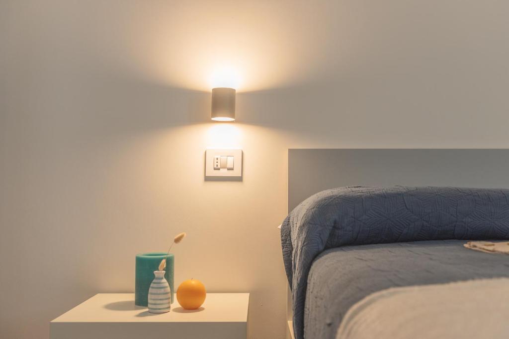 Postel nebo postele na pokoji v ubytování I GELSI B&B