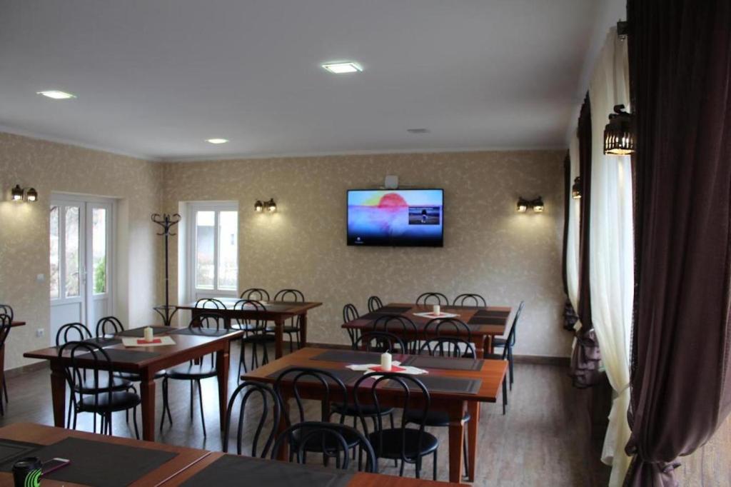 TV a/nebo společenská místnost v ubytování Cottage Wellwood